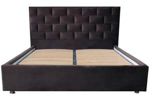 Кровать двуспальная BNB Littorio Comfort 180 x 200 см Simple Коричневый