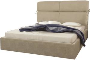 Кровать двуспальная BNB Mary Rose Comfort 140 х 200 см Simple Мокко