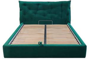 Ліжко двоспальне BNB Mayflower Premium 160 х 200 см Simple Зелений