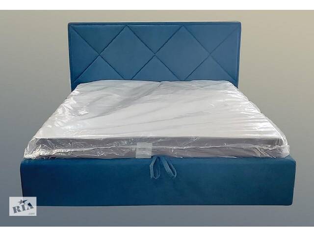 Кровать двуспальная BNB Pallada Premium 140 х 200 см Allure Синий