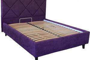 Кровать двуспальная BNB Pallada Premium 180 х 200 см На ножках Сиреневый