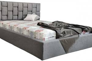 Кровать двуспальная BNB Royal Premium 180 х 200 см Simple Серый