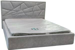 Кровать двуспальная BNB Trinidad Premium 180 х 200 см Simple Серый