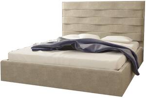 Кровать двуспальная BNB White Star Premium 160 х 200 см Simple Мокко