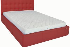 Кровать Двуспальная Richman Честер 160 х 190 см Флай 2210 С подъемным механизмом и нишей для белья Красная
