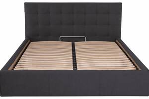 Кровать Двуспальная Richman Честер 160 х 190 см Мисти Dark Grey Темно-серая