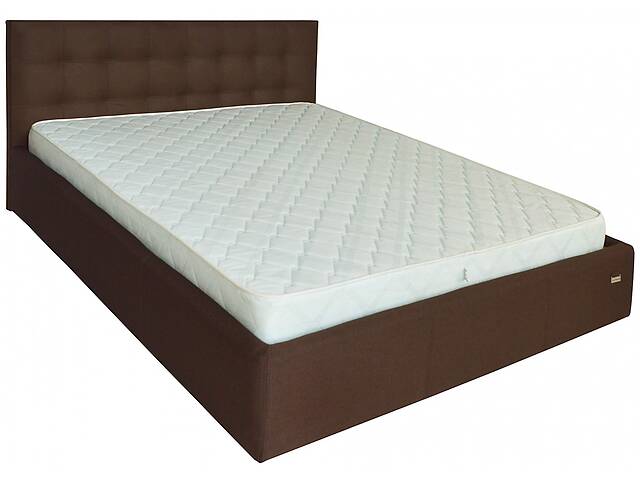 Ліжко Двоспальне Richman Честер 160 х 190 см Suarez 1010 З підйомним механізмом та нішою для білизни Коричневе