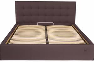 Ліжко двоспальне Richman Честер 180 х 200 см Флай 2231 Темно-коричневе (rich00050)