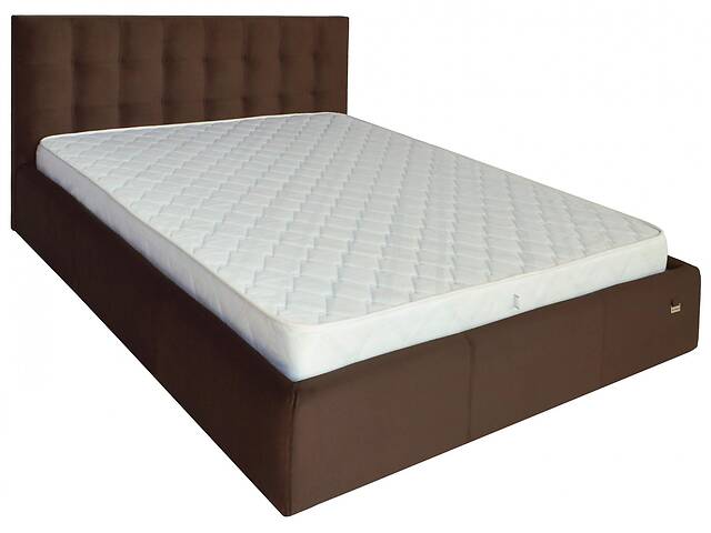 Кровать Двуспальная Richman Честер 180 х 200 см Missoni 011 Темно-коричневая (rich00135)