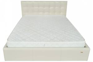 Ліжко двоспальне Richman Chester New Comfort 160 х 200 см Кінг 400 C1 Білий
