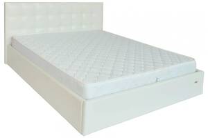Ліжко двоспальне Richman Chester New Comfort 180 х 190 см Лаки White Білий