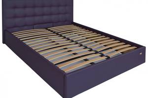 Кровать Двуспальная Richman Chester New VIP 160 х 190 см Madrit -0965 Фиолетовый
