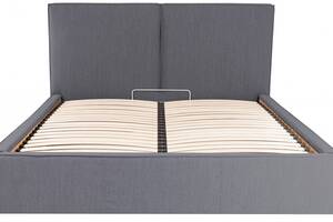 Кровать Двуспальная Richman Дели 160 х 190 см Мисти Dark Grey Темно-серая
