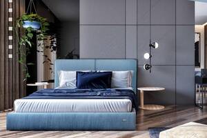 Кровать двуспальная Richman Дели Standart 160 х 200 см Jeans Синяя