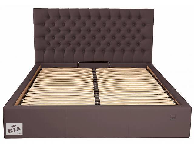 Ліжко Двоспальне Richman Кембридж 160 х 200 см Флай 2231 З підйомним механізмом і нішою для білизни