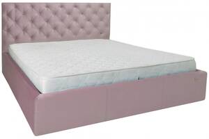 Ліжко Двоспальне Richman Ковентрі 180 х 190 см Missoni 021 Темно-рожеве
