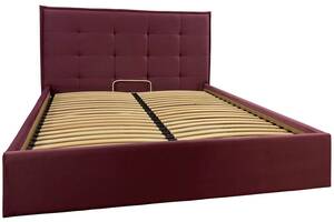 Кровать двуспальная Richman Моника Vip 180 х 190 см Missoni 28 С дополнительной металлической цельносварной рамой Бор...
