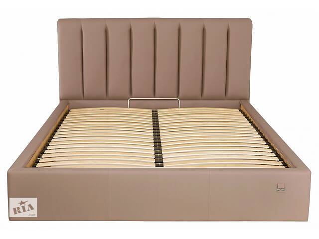 Ліжко двоспальне Richman Санам 180 х 200 см Флай 2213 Світло-коричневе