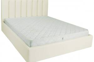 Кровать Двуспальная Richman Санам VIP 160 х 190 см Флай 2200 A1 С дополнительной металлической цельносварной рамой Белая