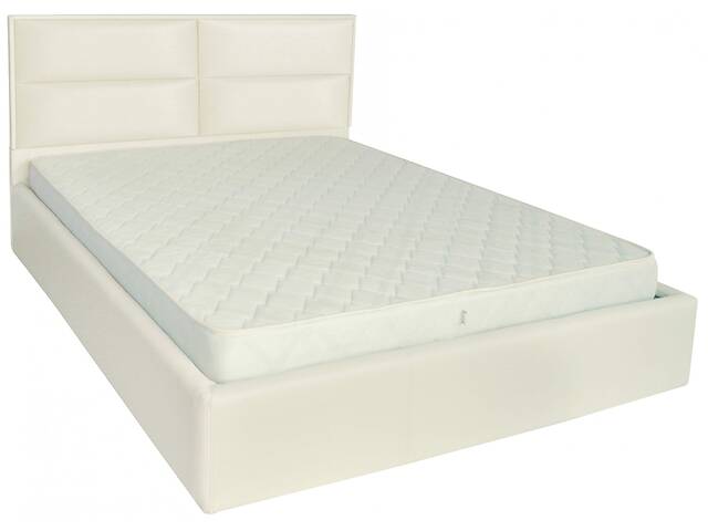 Кровать Двуспальная Richman Шеффилд 160 х 190 см Флай 2200 A1 С подъемным механизмом и нишей для белья Белая