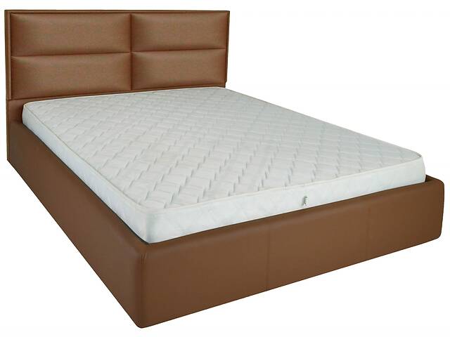 Кровать Двуспальная Richman Шеффилд 160 х 190 см Флай 2213 A1 Светло-коричневая