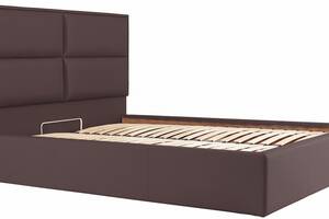 Кровать Двуспальная Richman Шеффилд 160 х 190 см Флай 2231 Темно-коричневая
