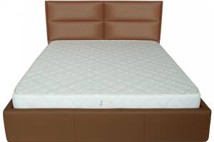 Кровать Двуспальная Richman Шеффилд 180 х 190 см Флай 2213 A1 Светло-коричневая
