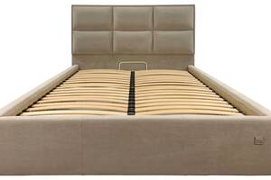 Кровать двуспальная Richman Шеффилд 2 Comfort 160 х 190 см С подъемным механизмом и нишей для белья Серая