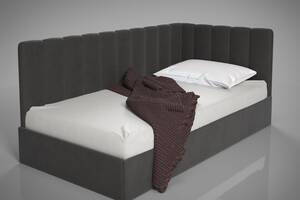Кровать-диван BNB BacardiDesign без подъемного механизма 140x200 серый
