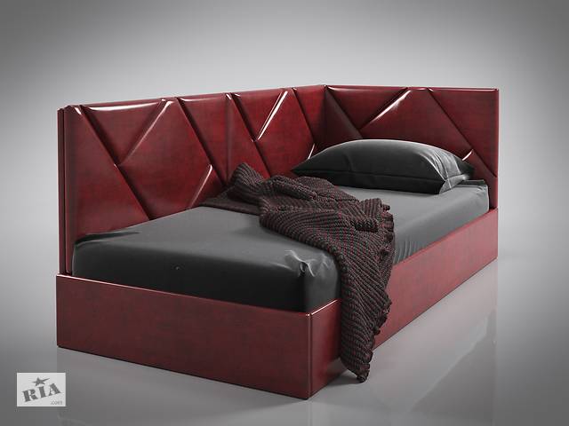 Кровать-диван BNB BaileysDesign без подъемного механизма 90x190 бордовый