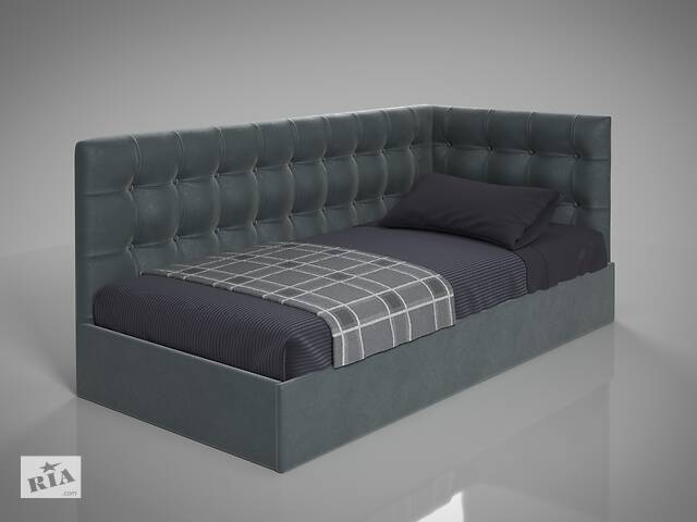 Кровать-диван BNB GrenadineDesign без подъемного механизма 140x190 серый