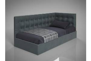 Ліжко-диван BNB GrenadineDesign без підйомного механізму 80x200 сірий