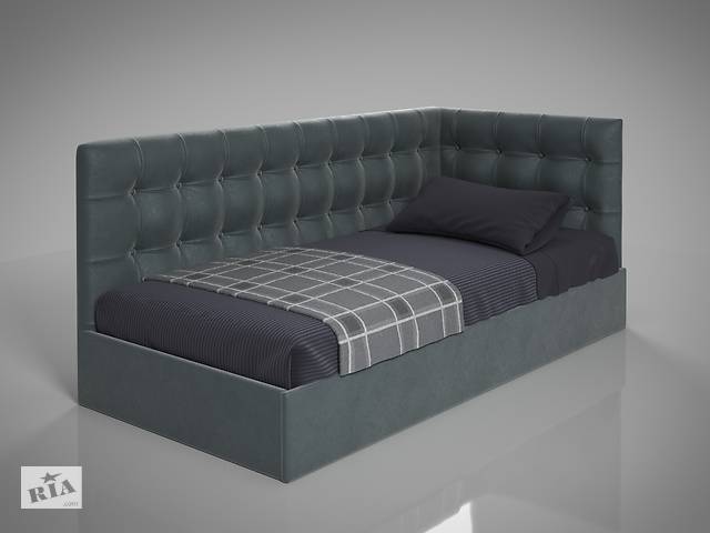 Кровать-диван BNB GrenadineDesign без подъемного механизма 80x200 серый