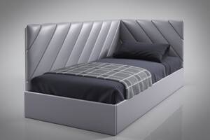 Кровать-диван BNB SheridanDesign с подъемным механизмом каркас дерево 160x190 серый