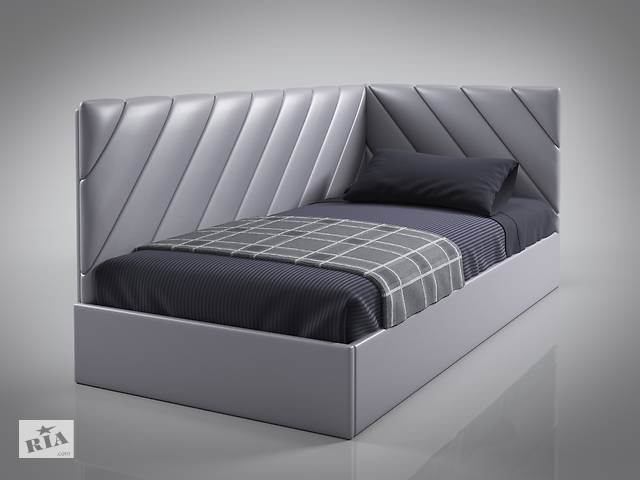 Кровать-диван BNB SheridanDesign с подъемным механизмом каркас дерево 120x200 серый