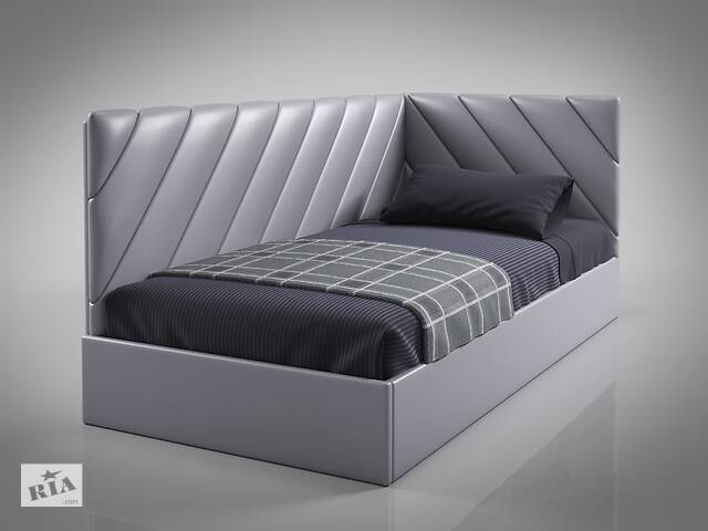 Кровать-диван BNB SheridanDesign с подъемным механизмом каркас дерево 160x200 серый