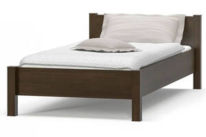 Кровать Фантазия Мебель Сервис с ламелями 90х200 Венге темный