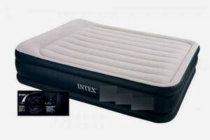 Кровать Intex 64136 NP со встроенным насосом, размер 203х152х42см Купи уже сегодня!