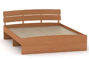 Кровать KOMPANIT 'Модерн' 160 см х 200 см Ольха