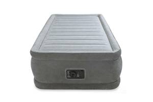 Кровать надувная одноместная Intex Comfort-Plush Airbed 64412 с электронасосом 220В