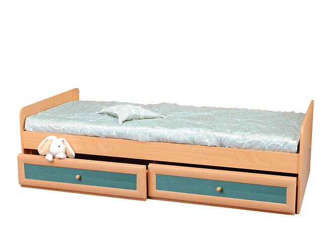 Kровать односпальная Мебель UA Злата с ящиками Бук (7280)
