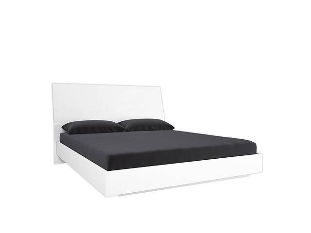 Ліжко підйомне Миро-Марк Рома 2000 x 1600 з каркасом арт-деко Білий глянець