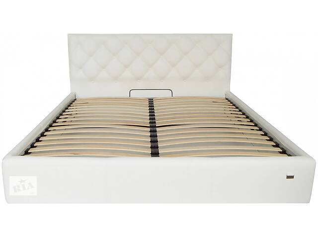 Кровать Richman Бристоль VIP 140 х 200 см Madrit-0920 С дополнительной металлической цельносварной рамой Белая