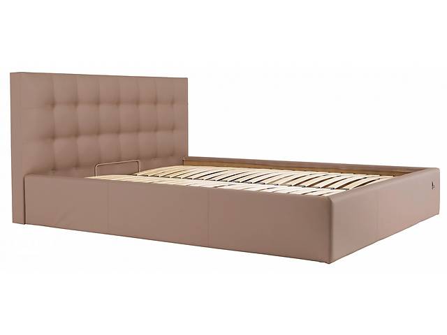 Кровать Richman Честер 140 х 200 см Флай 2213 С подъемным механизмом и нишей для белья Светло-коричневая (rich00038)