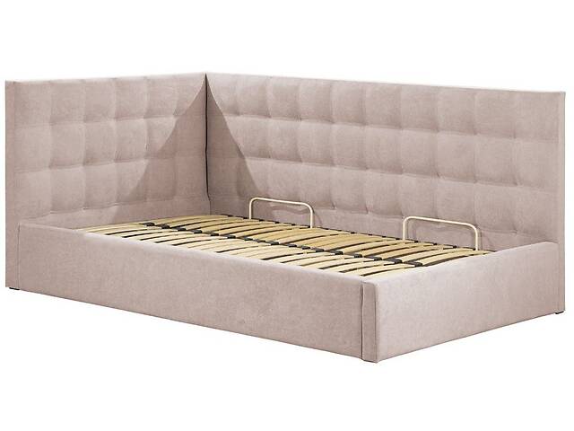 Ліжко Richman Chester з боковою спинкою Comfort 140 x 190 см Rosto 13 Мокко