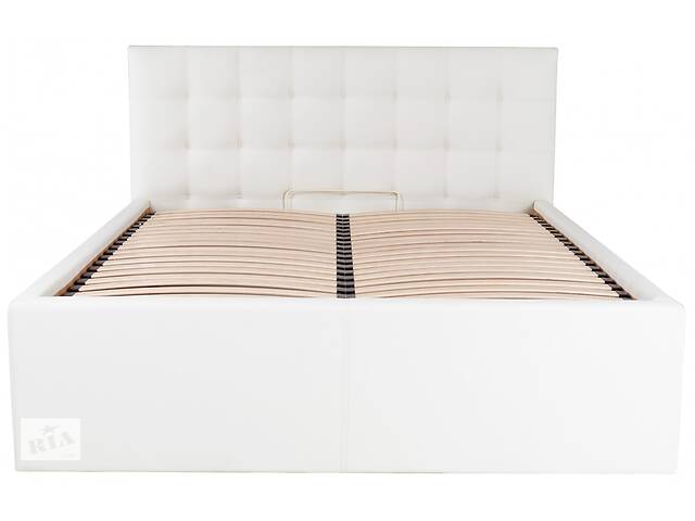 Ліжко Richman Честер з високими царгами 140 х 200 см Флай 2200 Біле