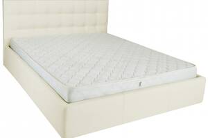 Кровать Richman Честер VIP 140 х 190 см Флай 2200 A1 С дополнительной металлической цельносварной рамой Белая