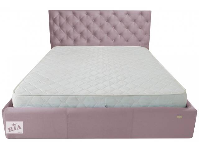 Ліжко Richman Ковентрі 120 х 190 см Missoni 021 Темно-рожеве