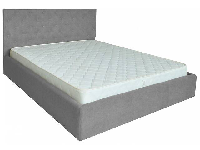 Ліжко Richman Ковентрі 140 х 200 см Місті Grey Сіра