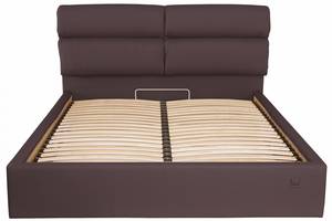 Кровать Richman Оксфорд VIP 120 х 190 см Флай 2231 С дополнительной металлической цельносварной рамой Темно-коричневая